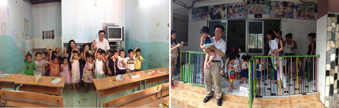 Visiting The Que Huong Charity Center